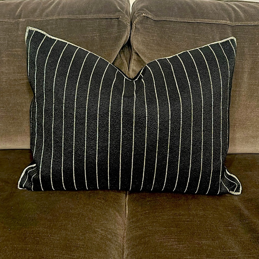 Ralph Lauren Northleigh Beaded Throw Pillow $250 NWT